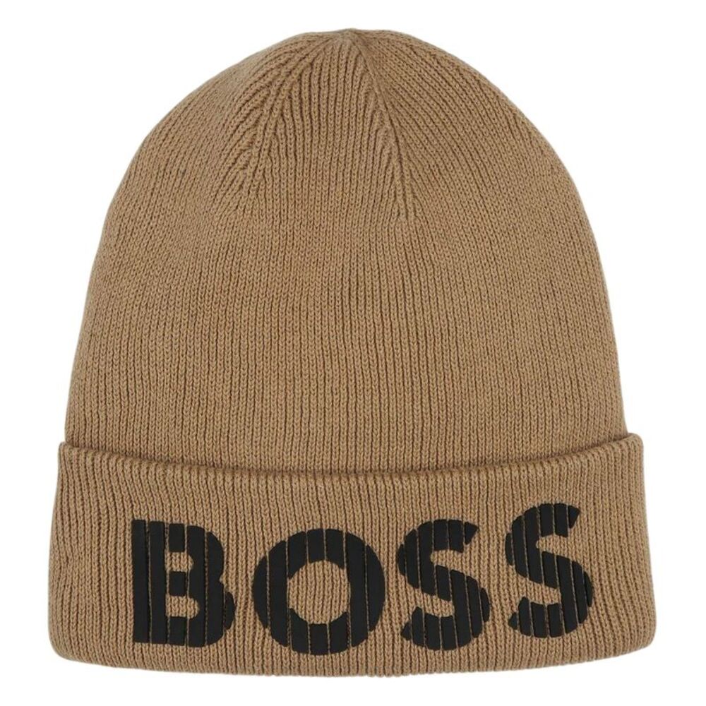 Boss Childrens/Kids Lettering Beanie / Brownie
